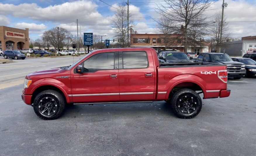 2010 Ford F150 Platinums