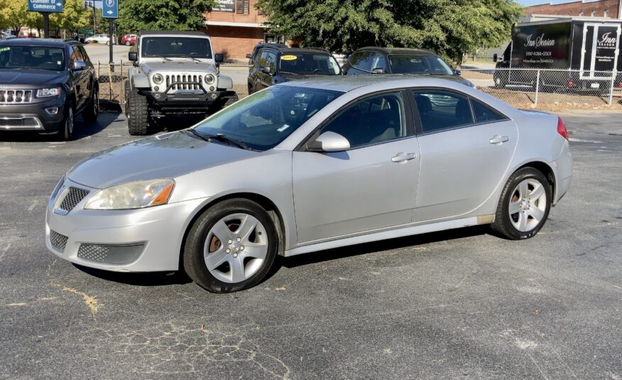 2010 Pontiac G6